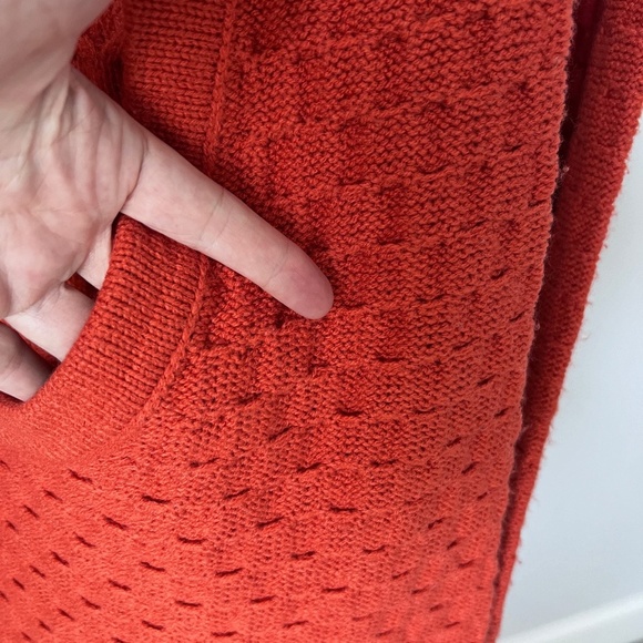 Brixon Ivy Stitch Fix Cable Chunky Knit Faux Cashmere Knit Duster Cardigan M - Picture 15 of 16